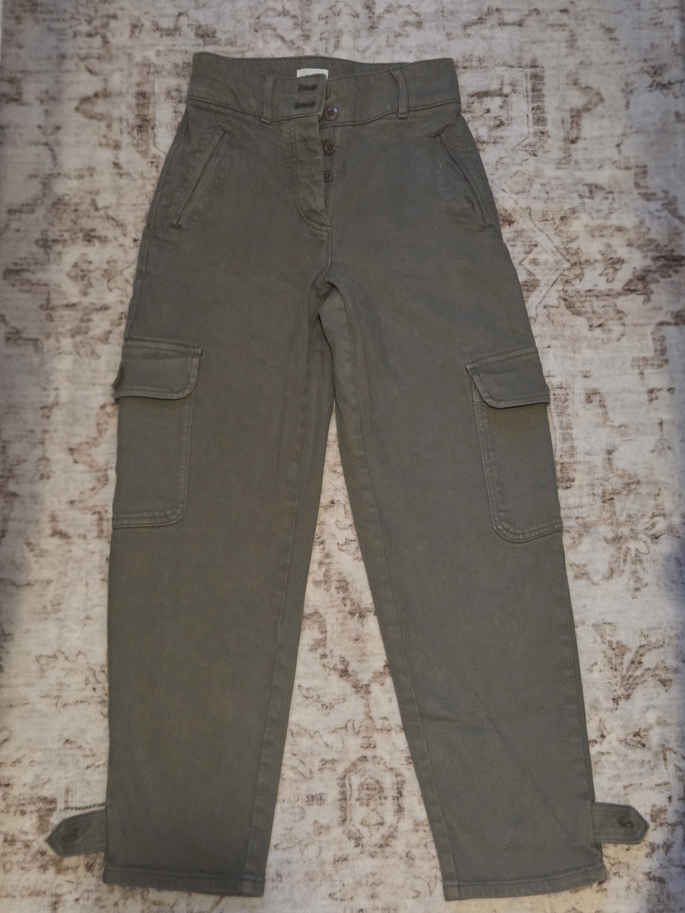 Olive Green Cargo PantsAritzia Wilfred Free Cargo Pants – Size 00 / XXS-XS
